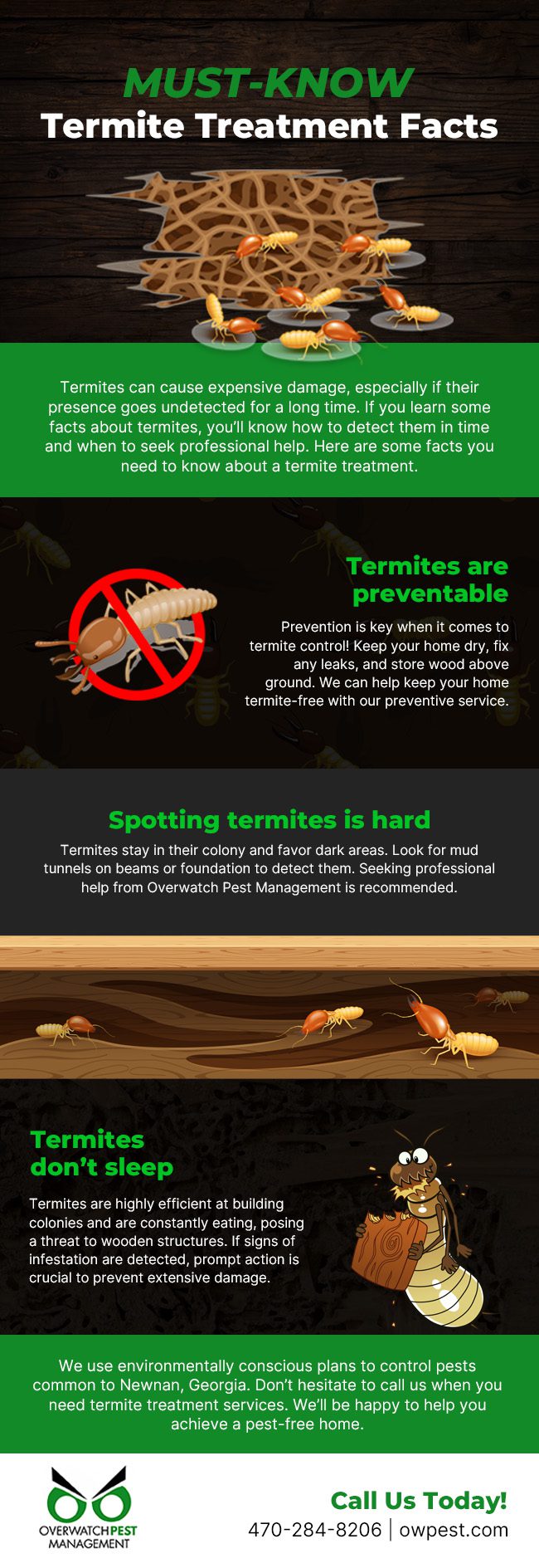 Must-Know Termite Treatment Facts [infographic]
