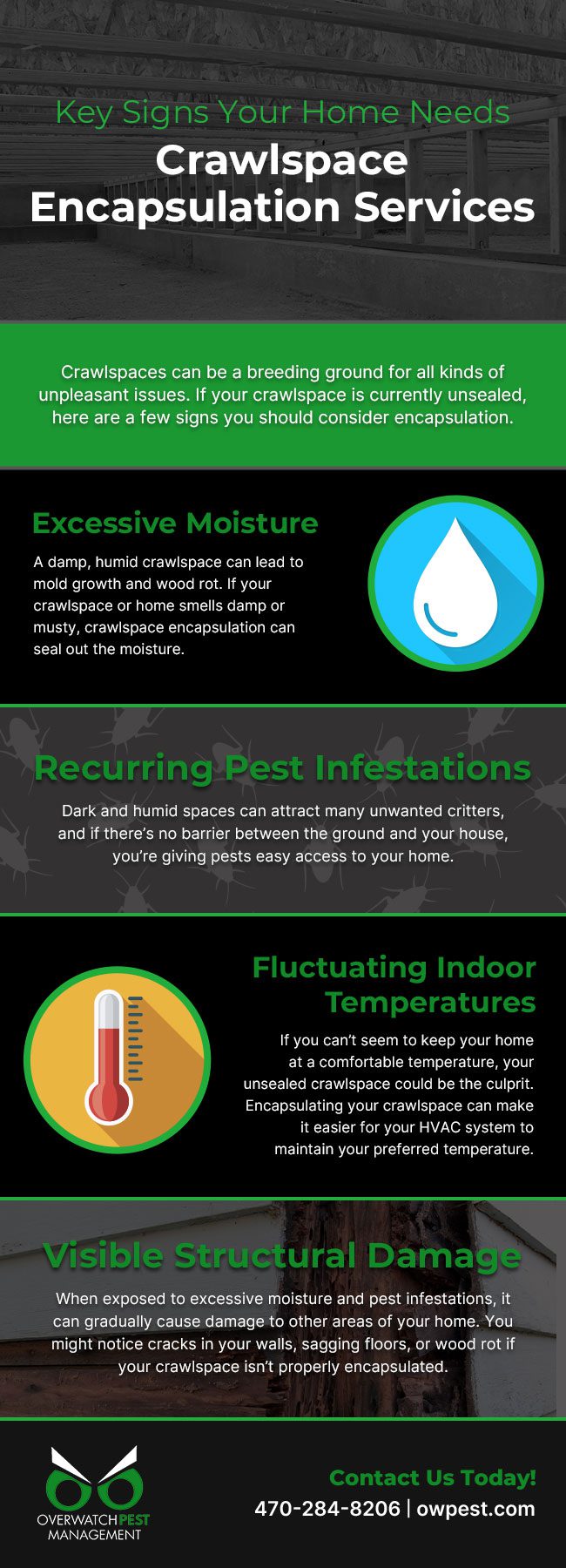 Key Signs Your Home Needs Crawlspace Encapsulation Services